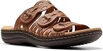 Clarks womens Laurieann Ruby Flat Sandal