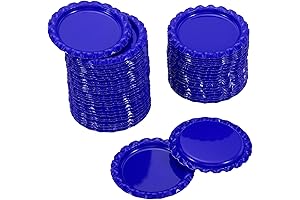PATIKIL 1 Inch Flat Decorative Bottle Caps