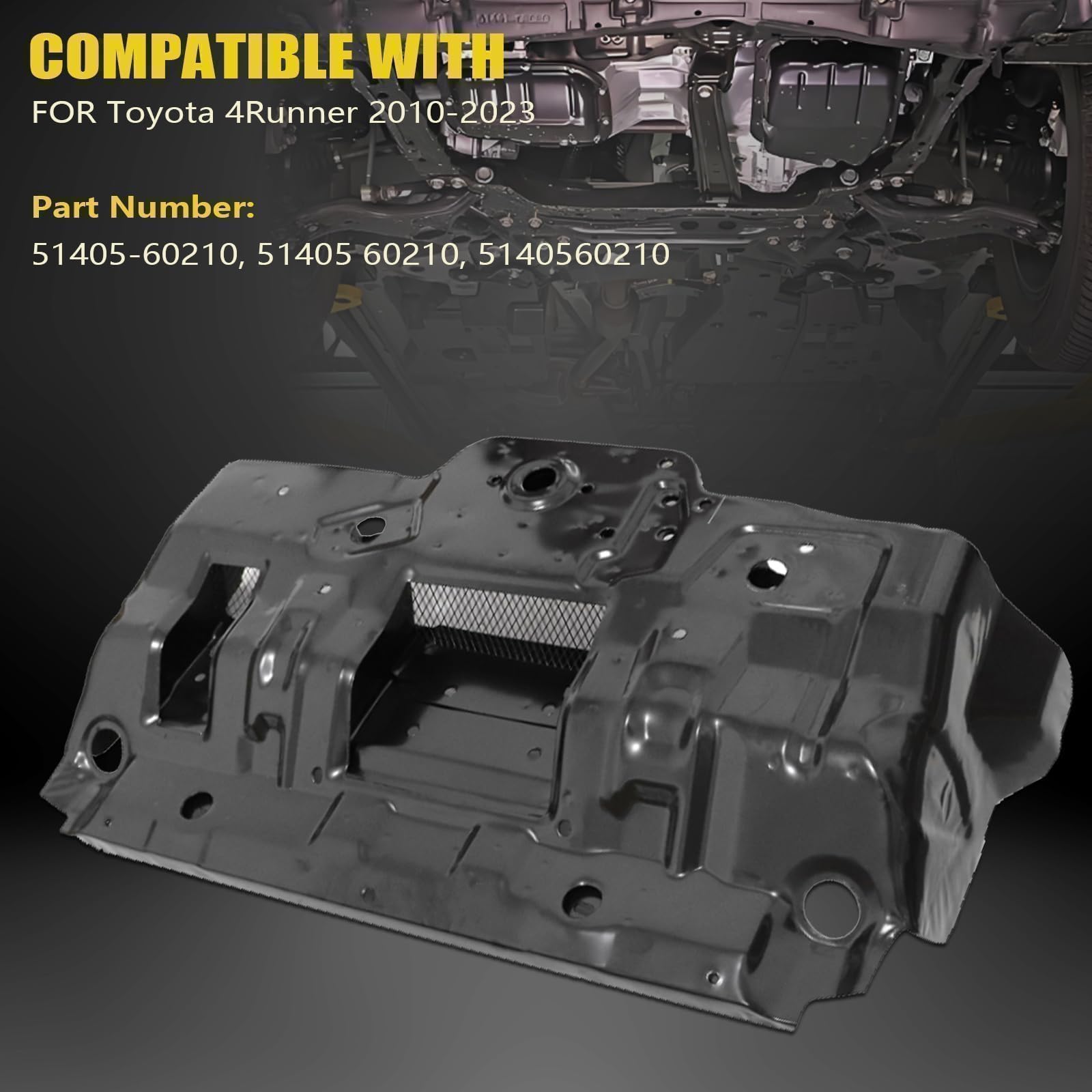 Amazon.co.jp: SecosAutoparts アンダーエンジンカバースキッド
