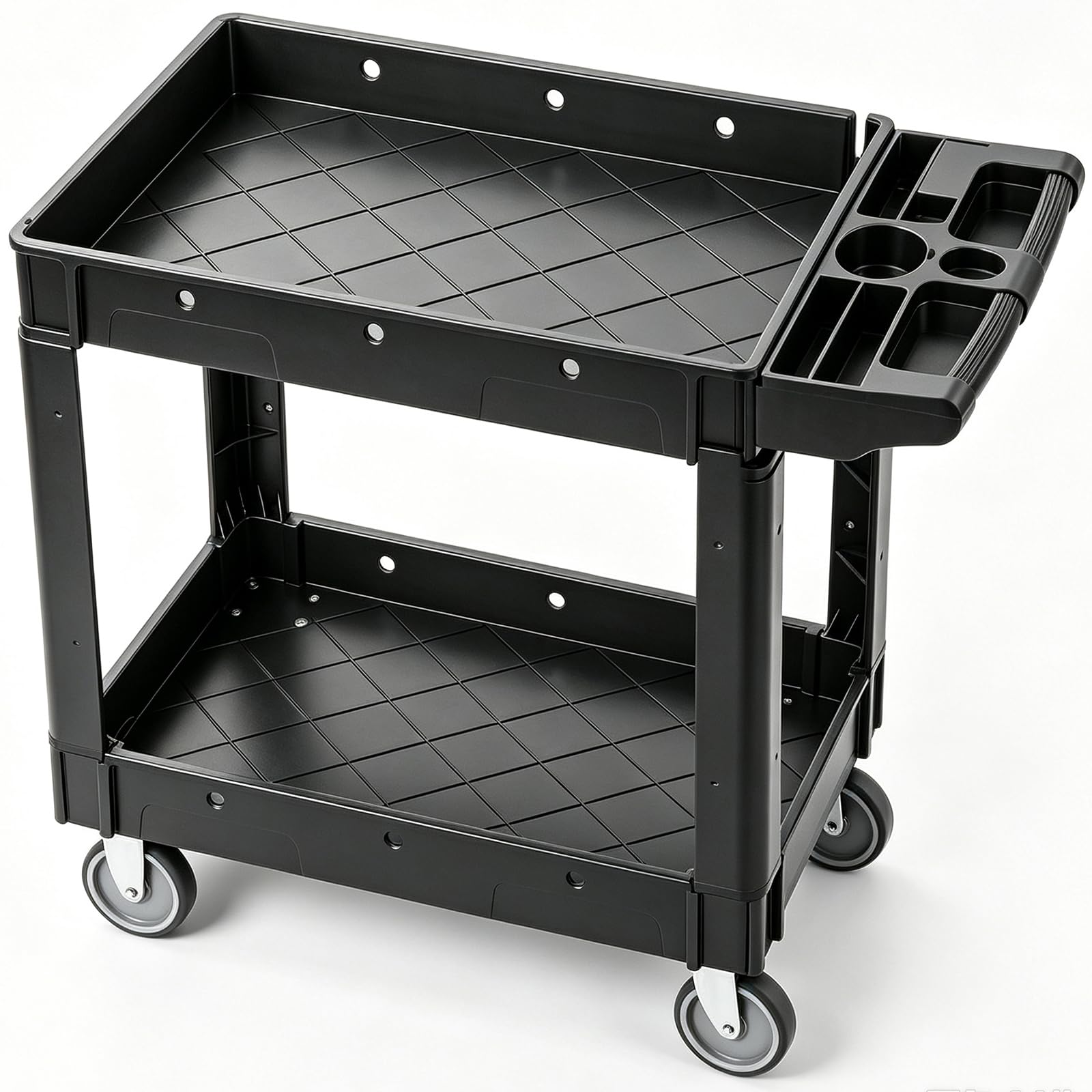 VEVOR 2-Shelf 550LBS Utility Service Cart