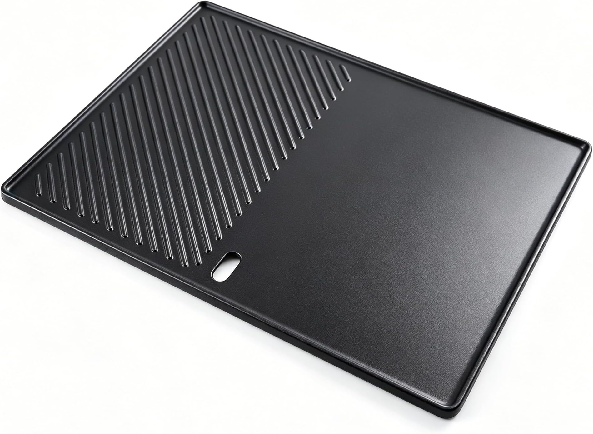 GFTIME 43 x 32cm Cast Iron Griddle for Landmann EMAILLEE Triton 3 and 4 Burner 13190, Enders Boston 4, Enders Monroe PRO 4, Enders Boston 6, BBQ Grill Plate for Gas BBQ Egg Meat Frying BBQ, 1 Pack