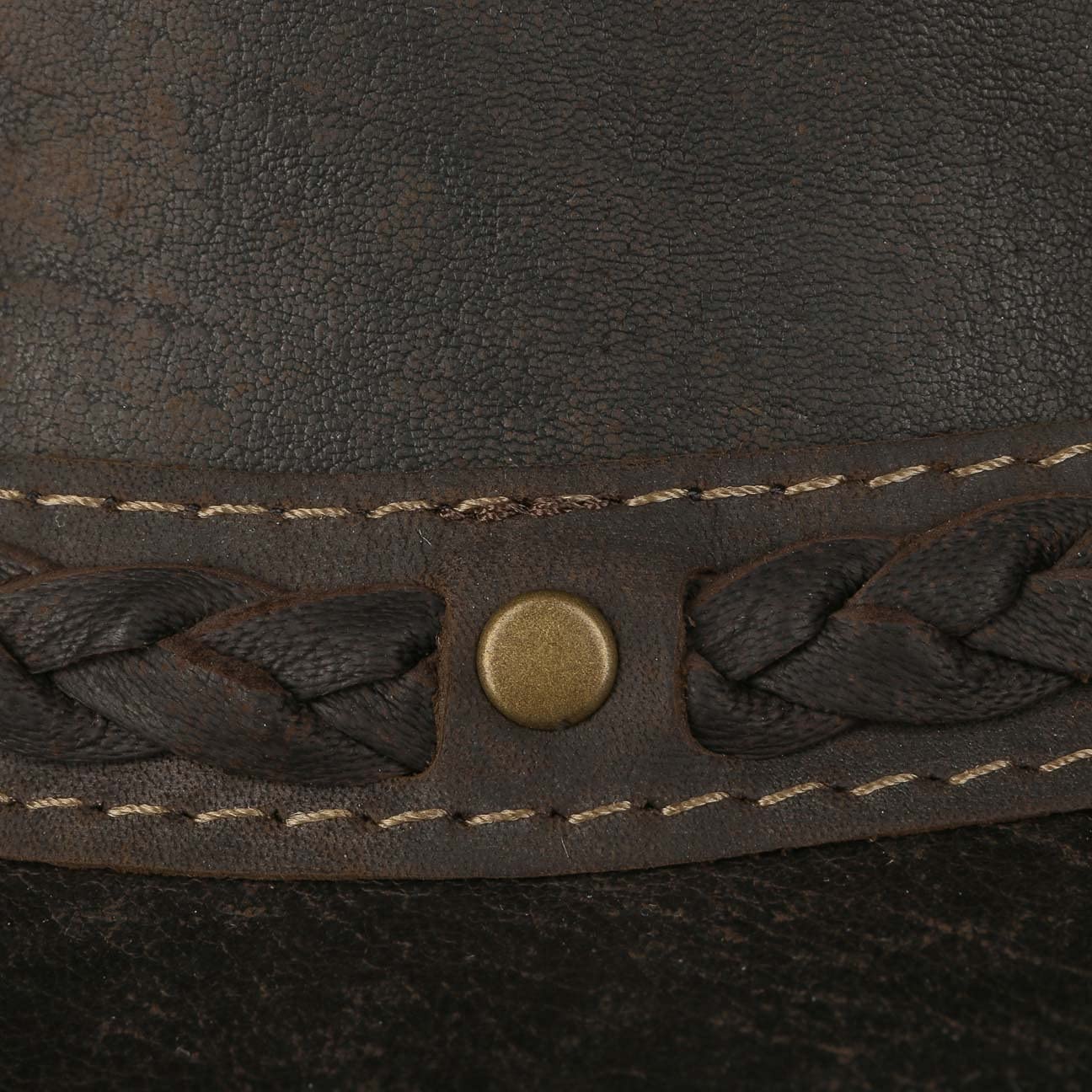 Barmah Squashy Crackle Kangaroo by Sombrero outdoorsombrero de Piel (XL (60-61 cm) - marrón)