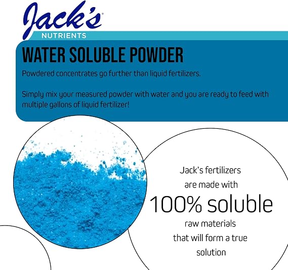 Jack's Nutrients 16-4-17 Hydroponic Fertilizer, 25lb