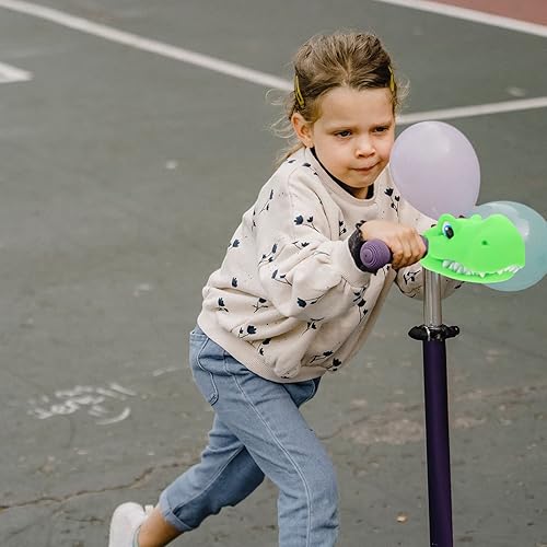 Miniatura 8 de Razor Scooter Accesorios Juguete Silicona Dinosaurios Micro T- Bar Kick Scooter Decoración de Bicicleta Juguetes de Seguridad para Niños Pequeños