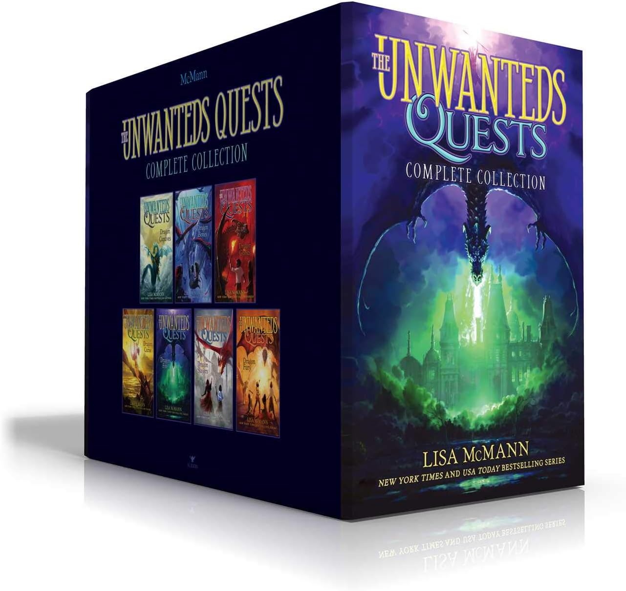 The Unwanteds Quests Complete Collection (Boxed Set): Dragon Captives; Dragon Bones; Dragon Ghosts; Drag