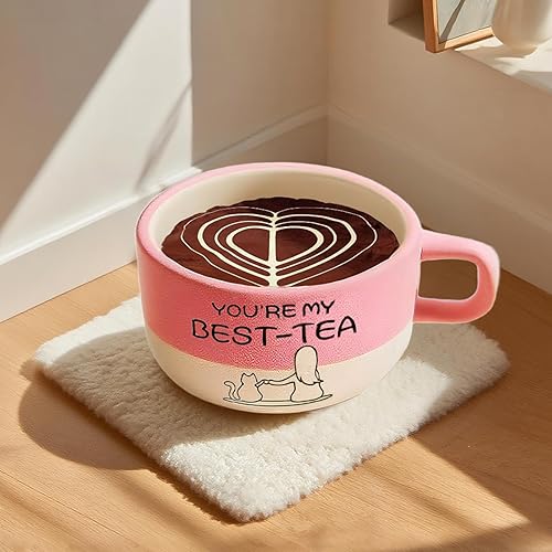 Miniatura 3 de Lindas camas para gatos, camas suaves para perros pequeños, camas lavables para cachorros y gatitos, divertida forma de taza de café, 20 pulgadas