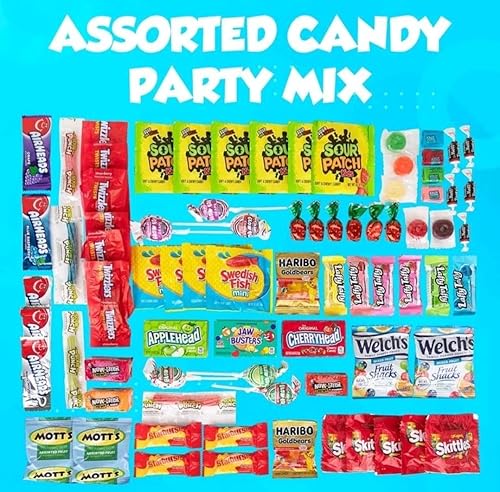 Miniatura 2 de Paquete variado de mezcla de dulces para fiestas 60 unidades más de Acción de Gracias mordidas diversión y tamaño completo paquete de cuidado