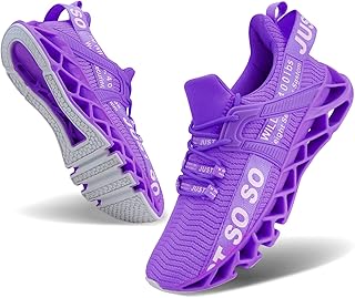 Sponsored Ad - Womens Running Shoes Non Slip Walking Tennis Blade Type Fashion Sneakers