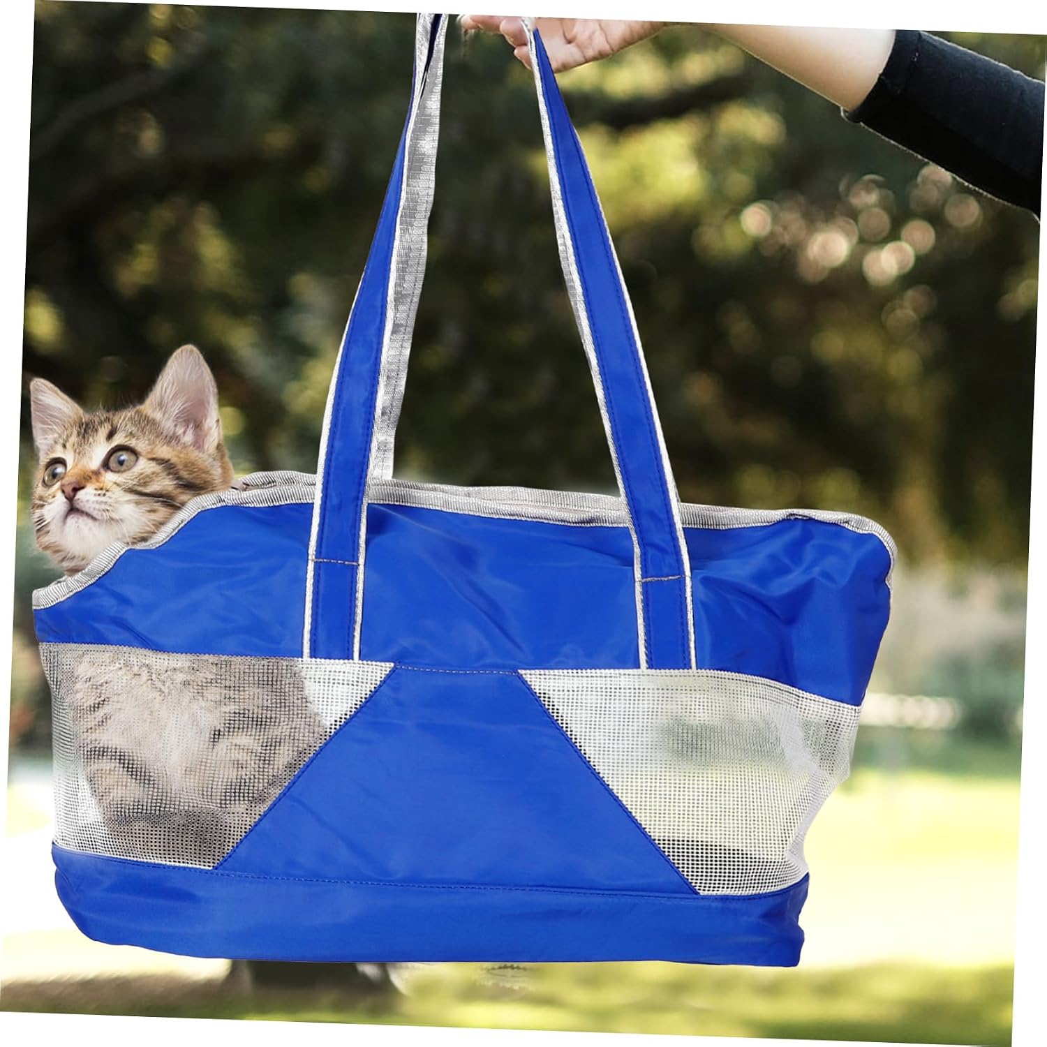 BESTonZON Portable Cat Carrier Bag for Travel Breathable Pet Bag for Cats Dogs Comfortable Design for Hiking Vet Visits and Daily Outings Capacity Easy to