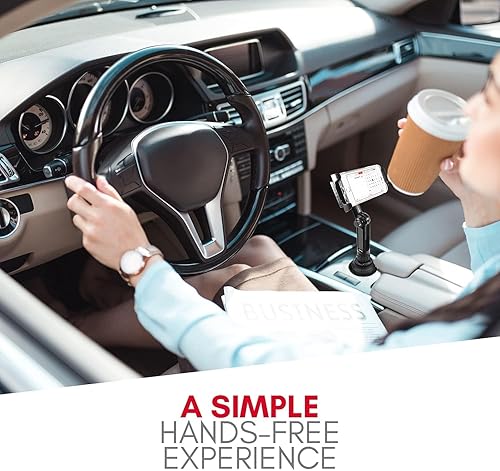 Miniatura 8 de Macally Soporte para tablet  Soporte resistente para iPad para automóvil, camión y vehículo  Se adapta a dispositivos de 3.5 a 8 pulgadas de ancho