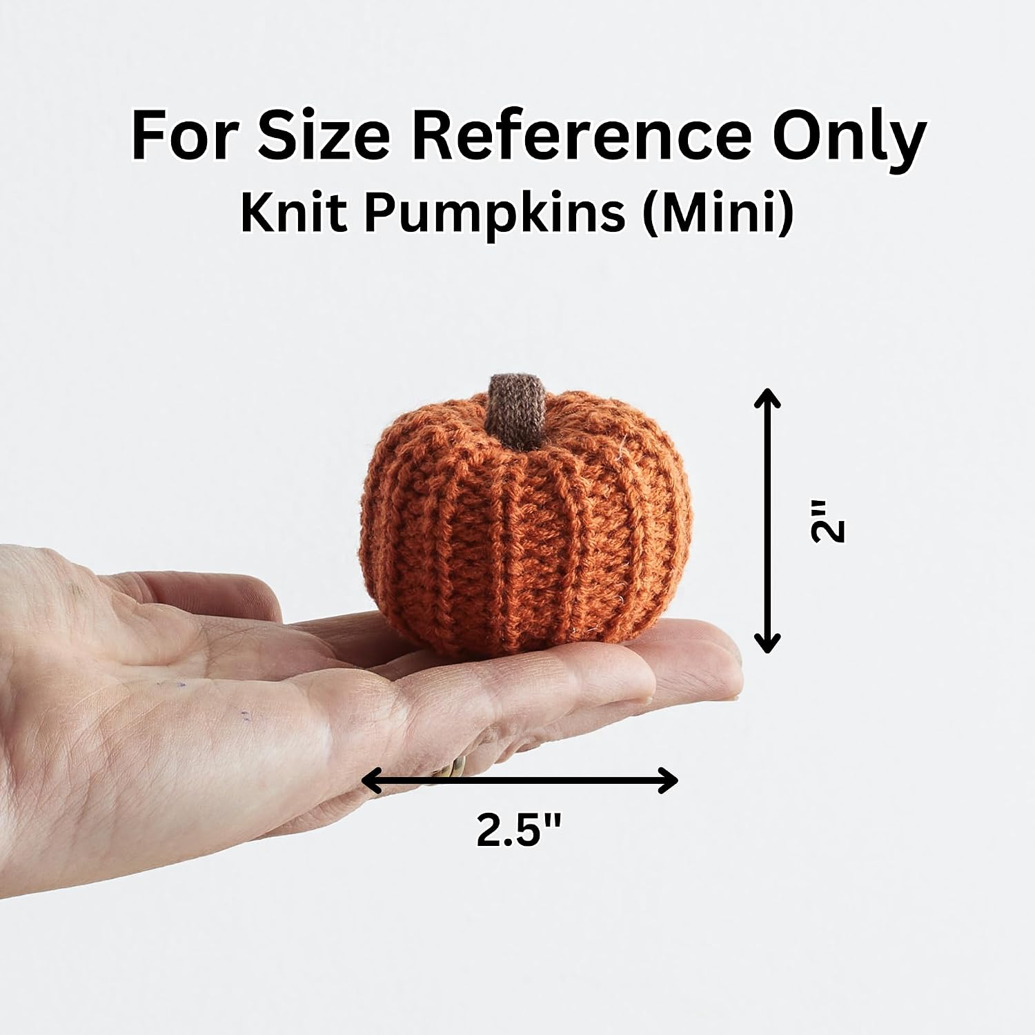 Mini knit pumpkins set of 12 warm pumpkin colors for bowl fillers, shelf décor accent, table setting for autumn entertaining, hostess gift everyday, fall wedding centerpiece (Mini Assorted Set 12)