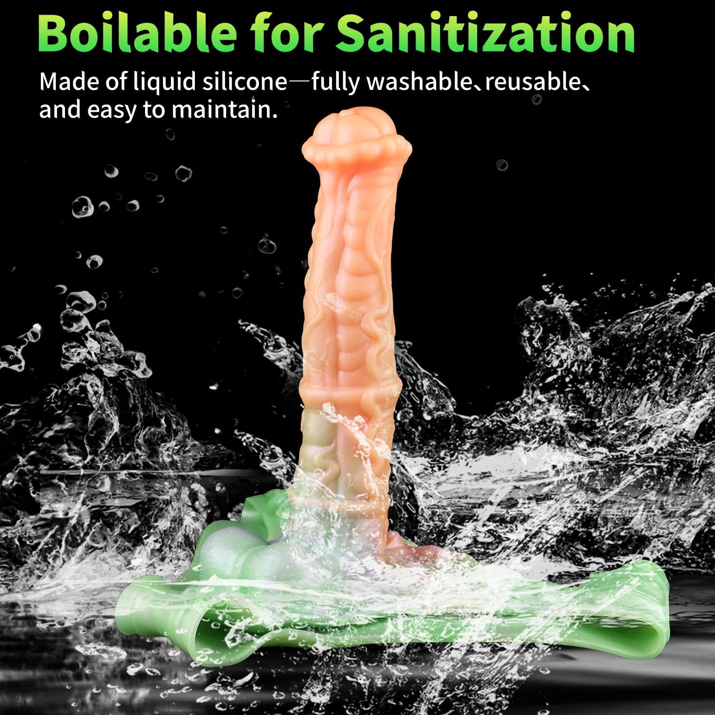 Soft Silicone Strap On Wearable Dildos Panties with Hollow Tunnel, Reusable Strapless Harness Dildo with 11.02in Penis Sleeve Adult Sex Toy for Man