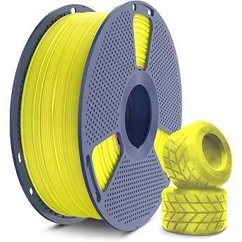 SUNLU TPU Filament TPU 95A Gelb 1.75mm Flexible 3D Drucker Filament