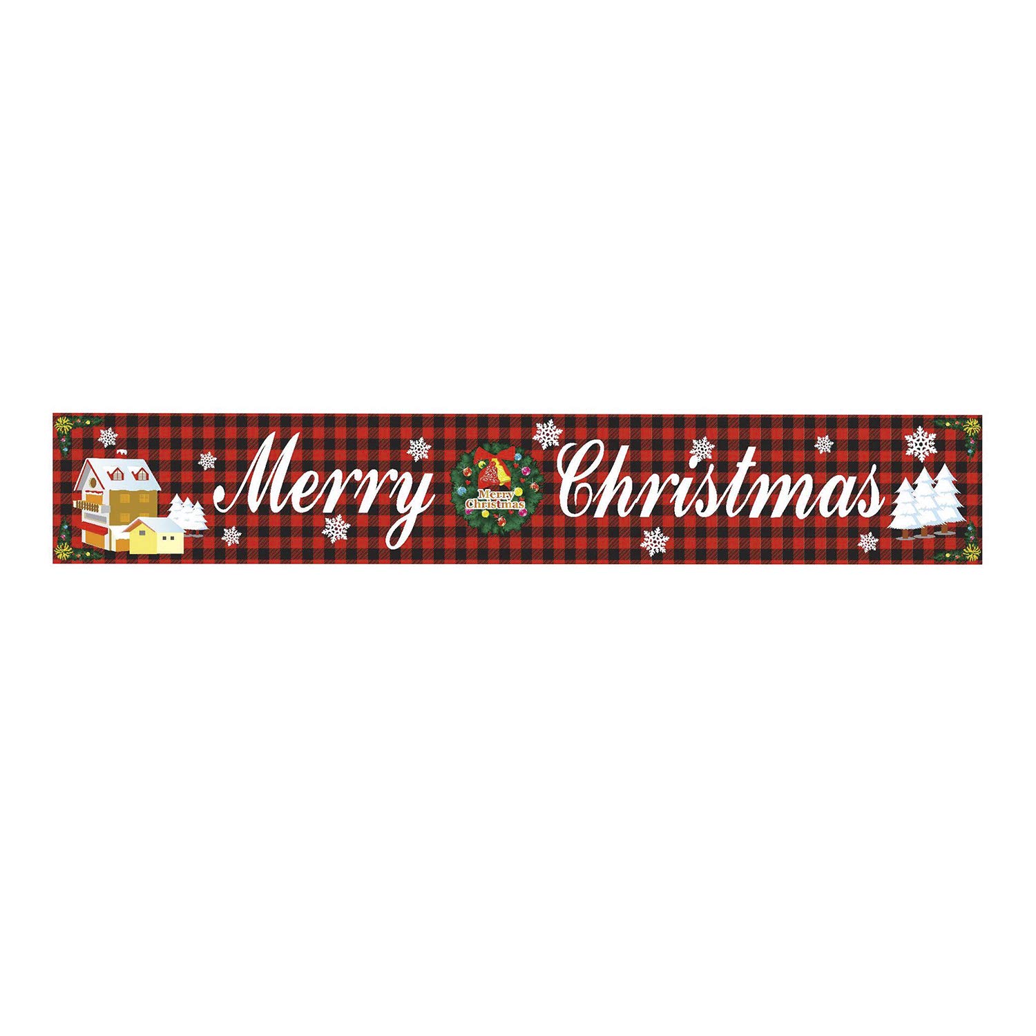 Weihnachts-Gartenflagge Mit Glocke – Doppelseitig, Wetterfest, 30,5x45,7 Cm Für Hof & Terrasse