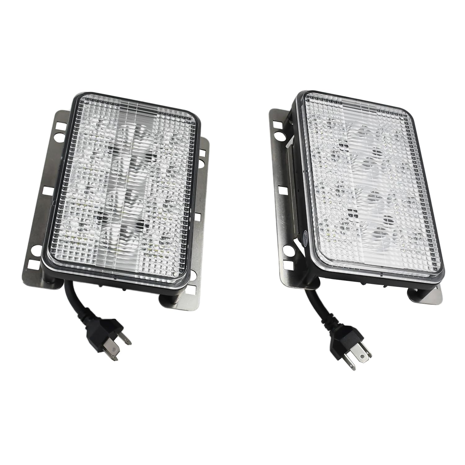 AL152328 RE269110 AL152329 - 2 faros delanteros compatibles con tractores John Deere 5D-5M 5010-5025 6D-6J 6015-6030 y 7020-7030 Series 5076EF 5076EL 5090EH 5090EH 50900 EL 50955 MH 5105 ml