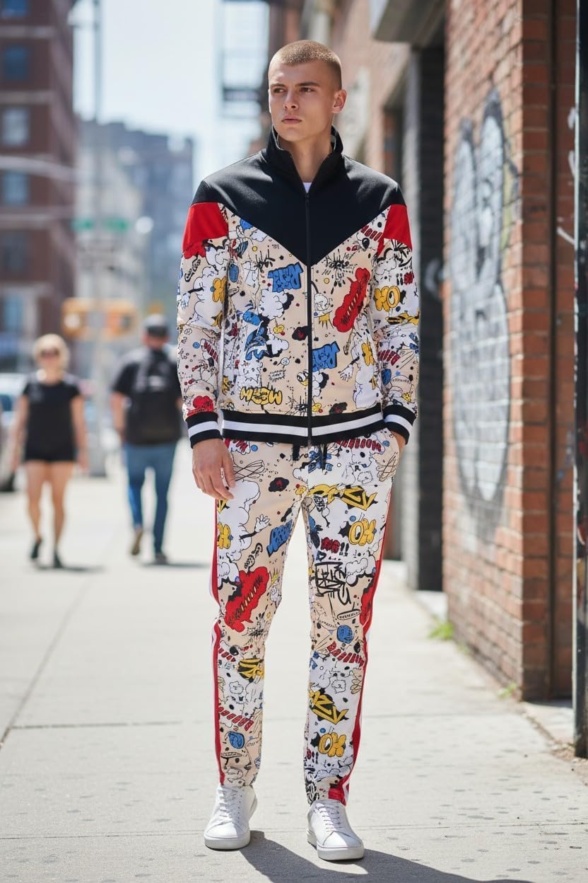 SCREENSHOT Mens Soft Slim Fit Stretch Track Pants image 5