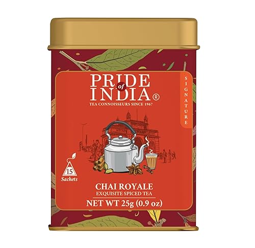 Vista 81 de Pride Of India - Té Natural Energize Ayurveda (Tulsi Negro), 25 Bolsas de Té