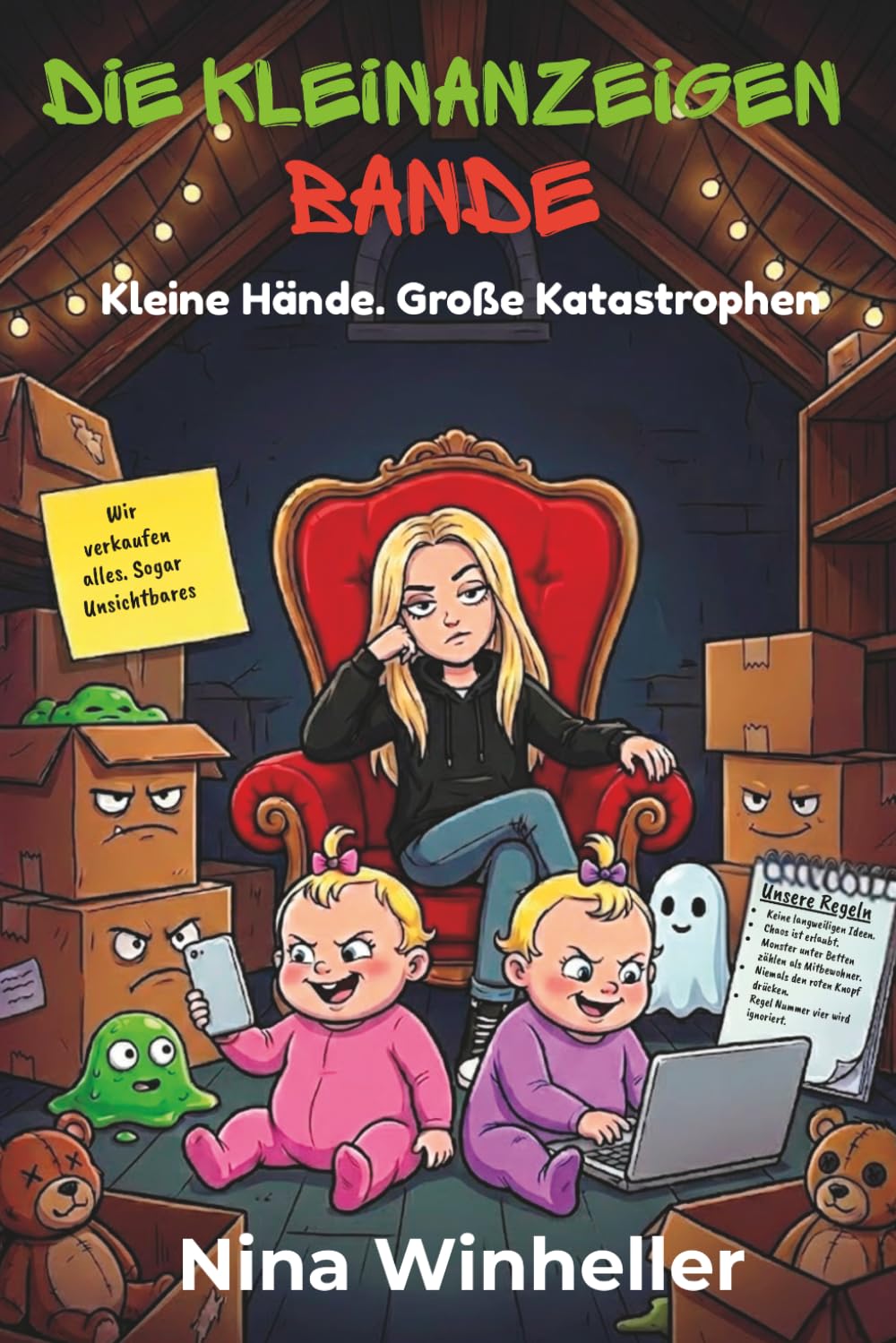 Die Kleinanzeigen-Bande: Kleine Hände. Große Katastrophen.