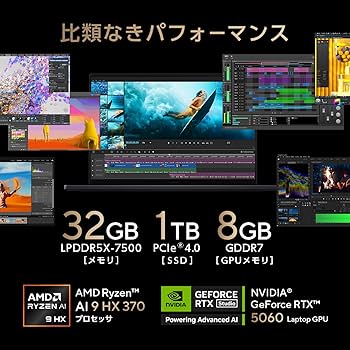 Amazon.co.jp: ASUS ノートパソコン ProArt P16 H7606WM 16インチ AMD