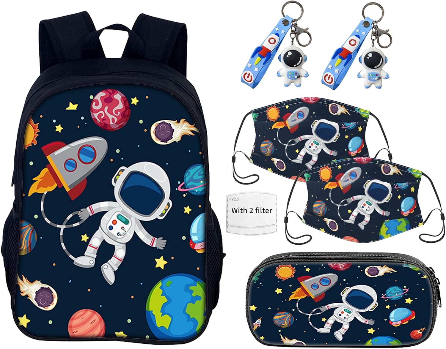 Astronaut Kids School Backpack with Pencil Case Ghana Ubuy