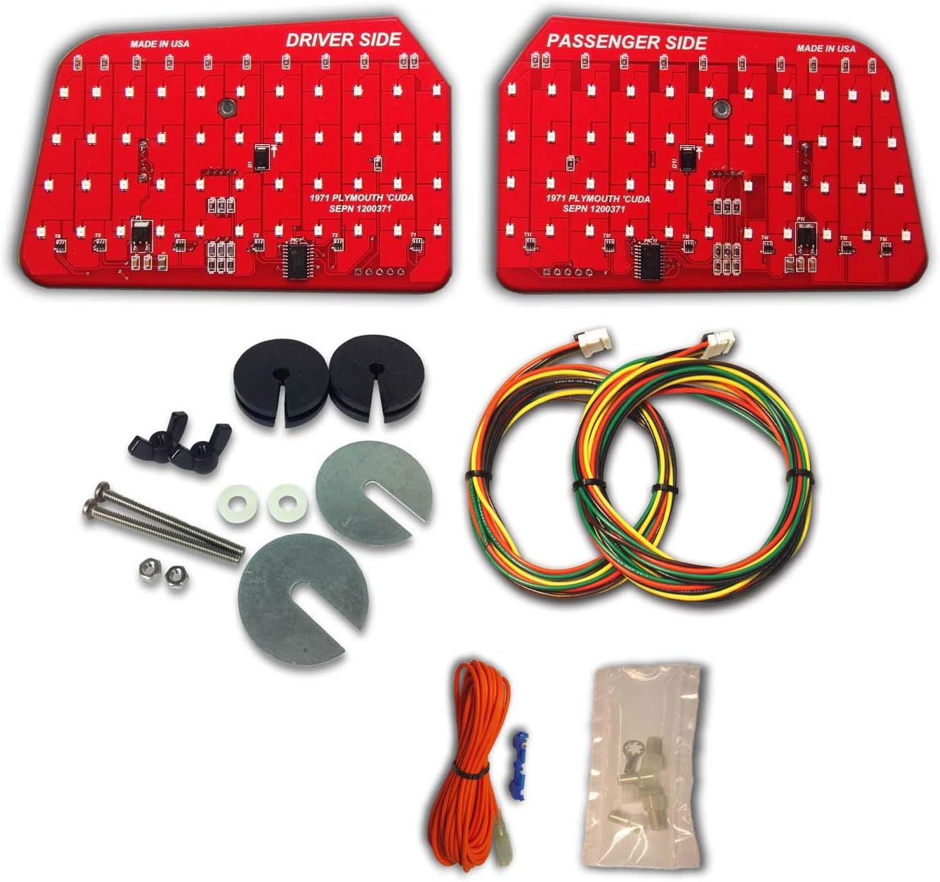 1971 Plymouth 'cuda Sequential LED Tail Light Kit