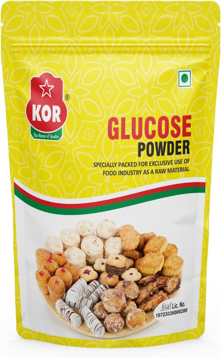 KOR Dextrose Monohydrate Glucose Powder - 800g (Pack Of 1) | Vegan & Gluten Free | Glucose Powder | Instant Energy Drink | Pre/Post Workout, Athletic Performance