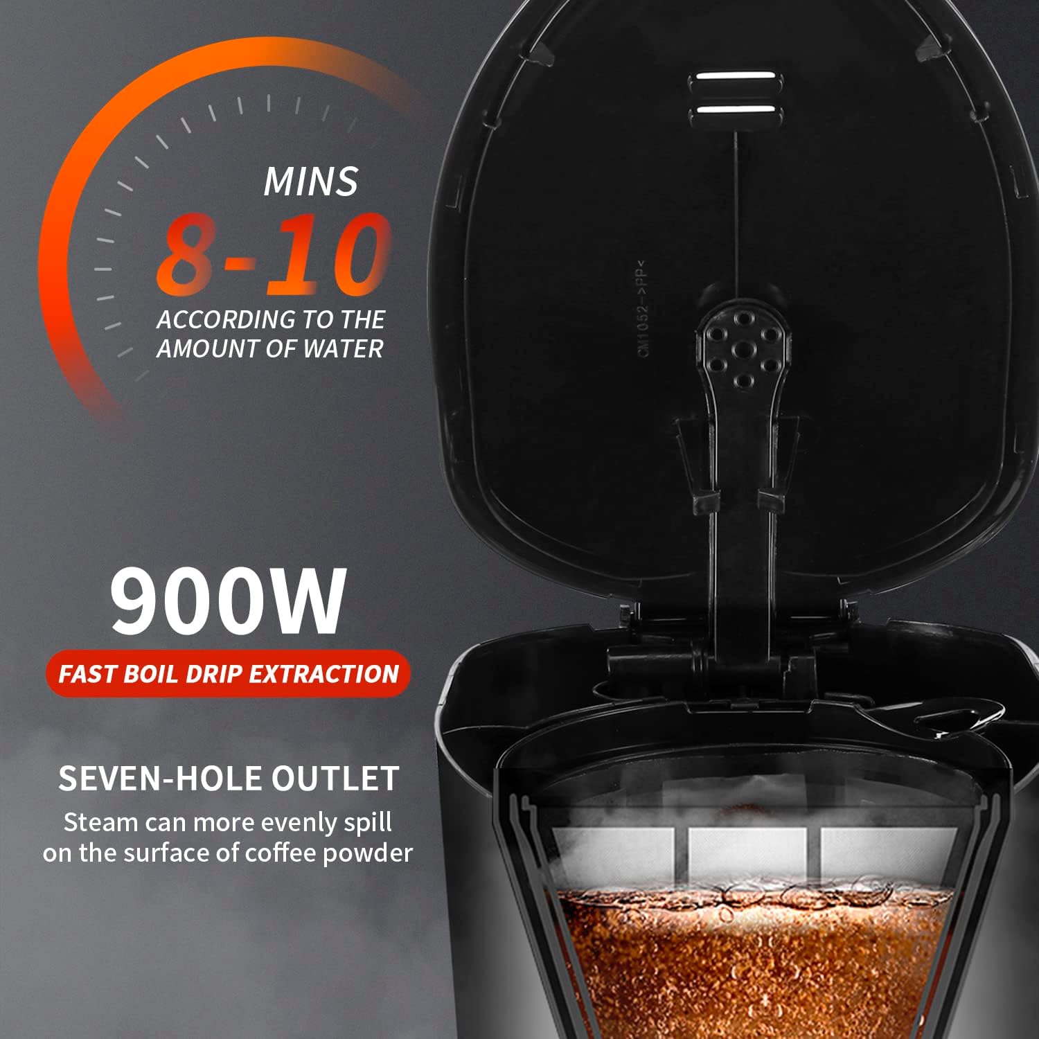 Gevi 15 Bar Espresso Coffee Machine, Espresso and Cappuccino Machine for Home, with Manual Milk Frother Steam Wand, 50 oz removable water tank, Sliver