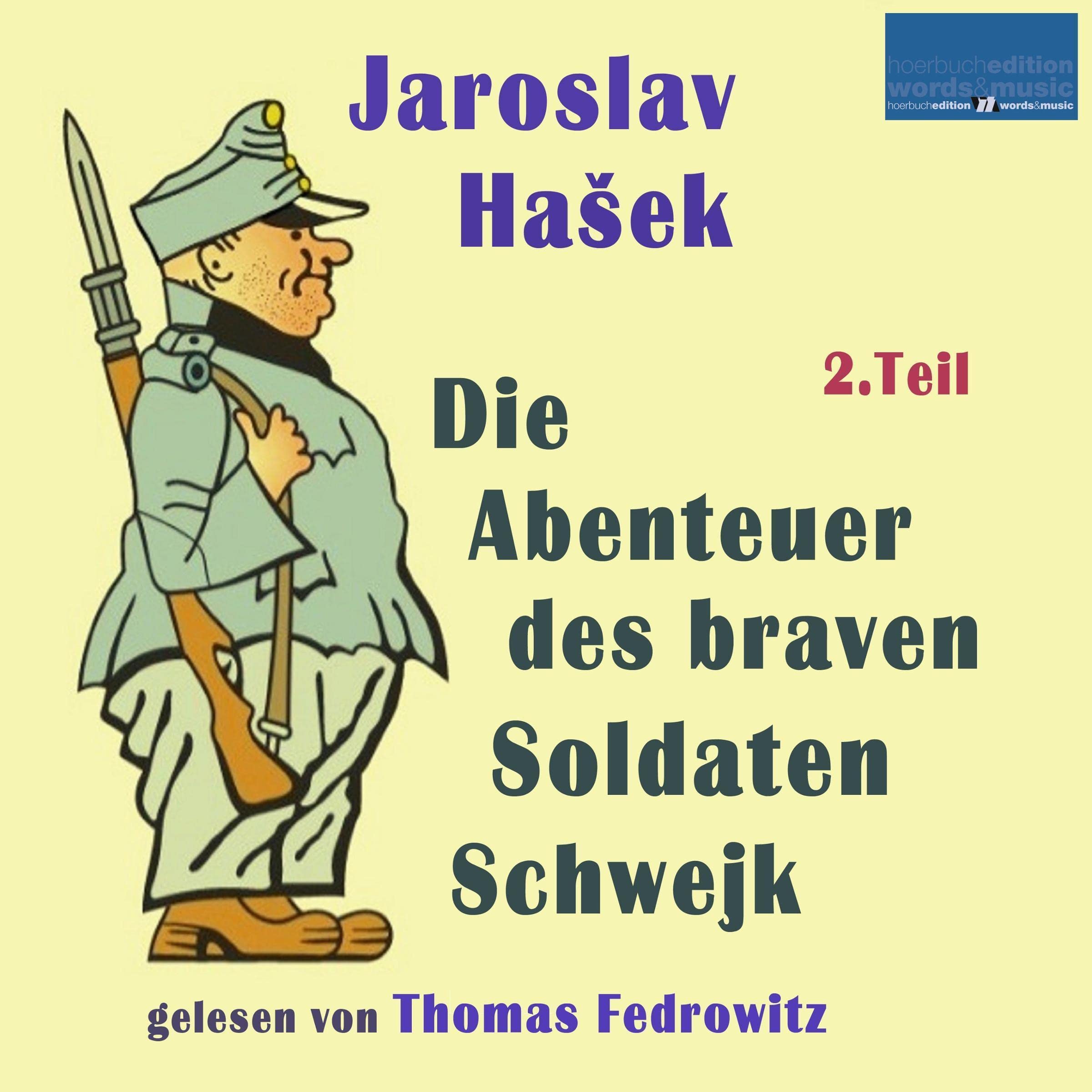 Cover art for Die Abenteuer des braven Soldaten Schwejk 2
