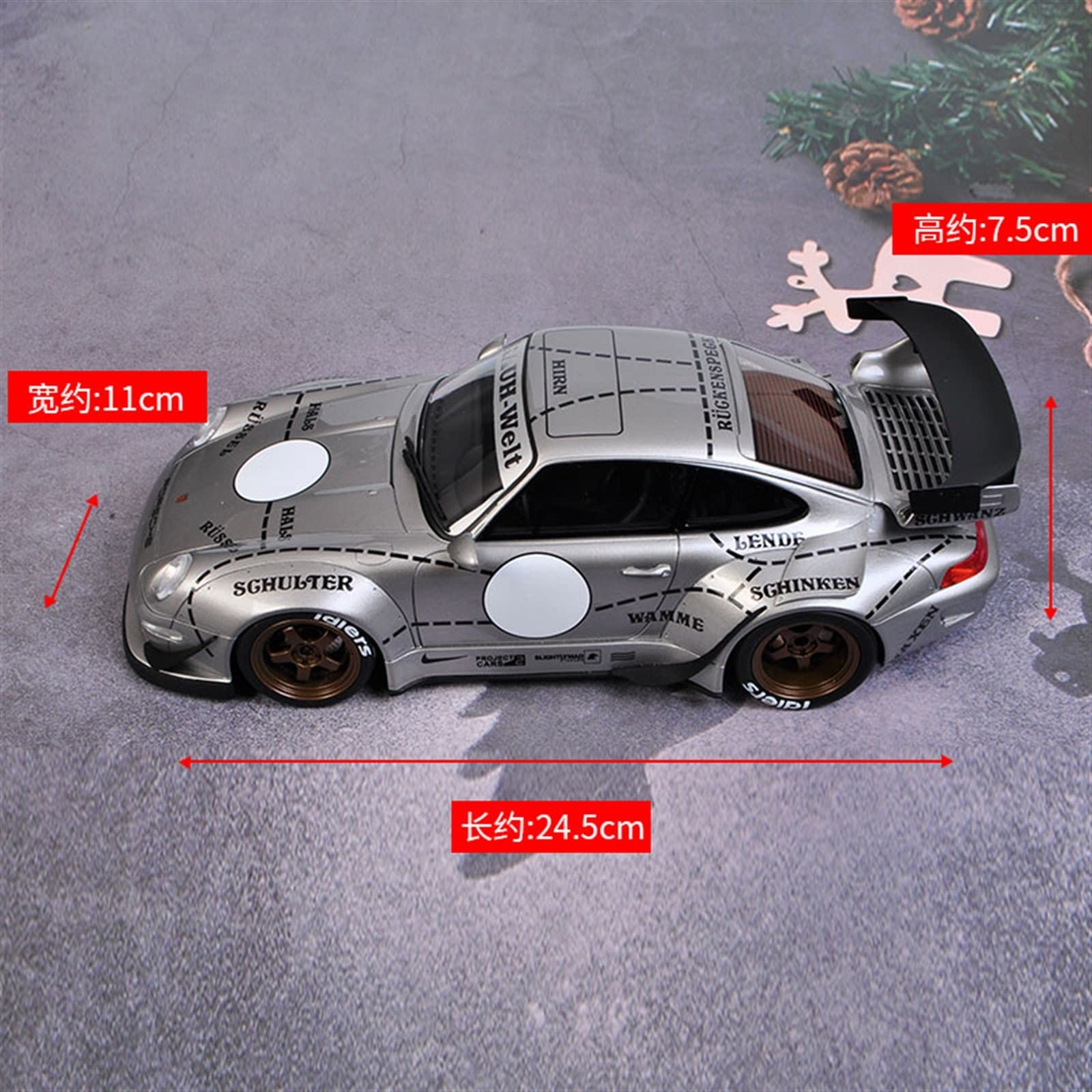 Fuelme RWB993 1/18 プロトタイプ黒 Amazon.co.jp: ポルシェ RWB 993 1 18 シミュレーション樹脂車