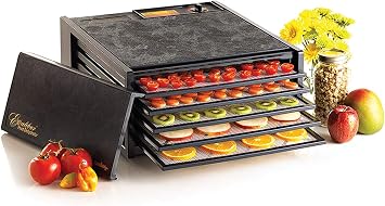 Excalibur       3500B Excalibur 3500B 5 Tray Deluxe Dehydrator Black, 1, Black