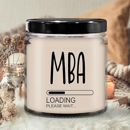 Miniatura 3 de Regalos de graduación de MBA para estudiantes de MBA, regalos de MBA Vela de doctorado para estudiantes de MBA Cargando divertidos regalos de
