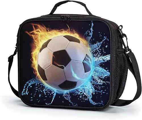 Miniatura 11 de Lonchera con diseño de mariposa azul para niñas y niños, bolsa de almuerzo aislada, con diseño de mariposas, reutilizable, hielera, bolsa térmica