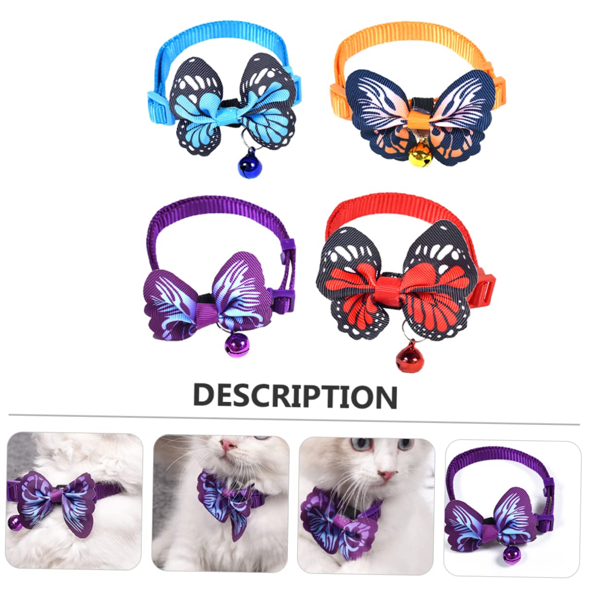 SUPVOX 12 Pz collare per animali domestici fazzoletto da cane collari per gatti collarini gattini collare cane collane giocattolo colletto regolabile collana per animali domestici ragazza