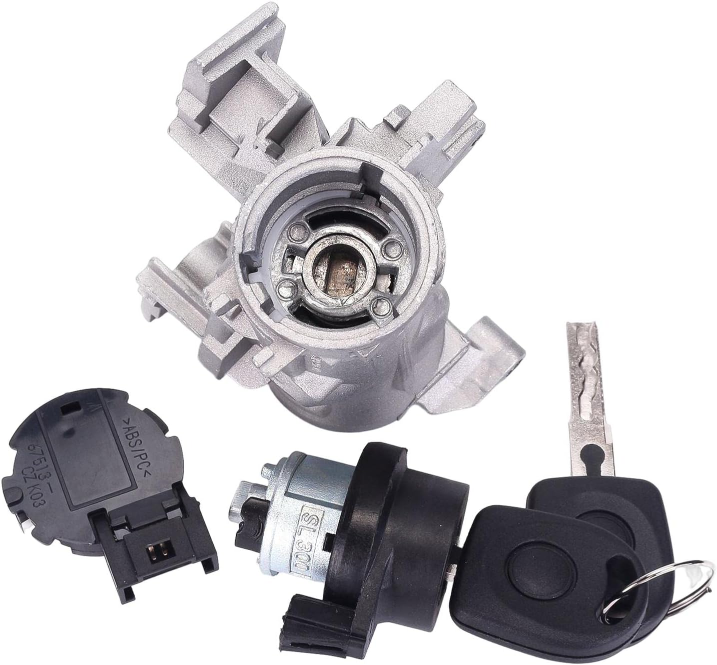CALANDIS® Ignition Starter Switch 1K0905851B Premium Replacement Automotive 3 Pieces Set