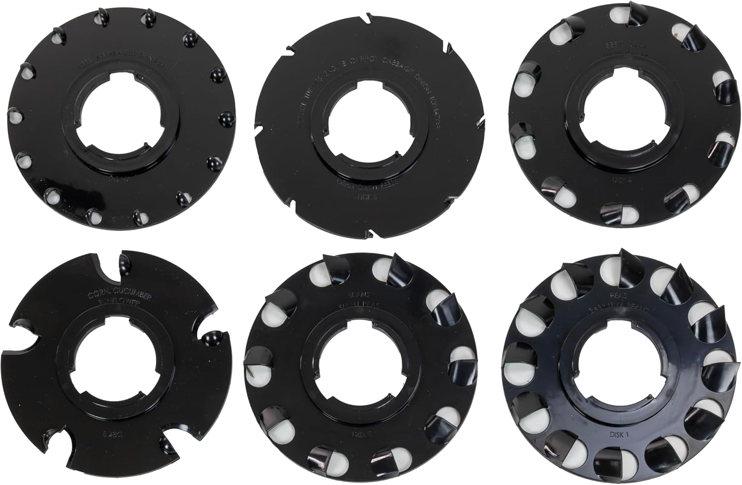 Chapin 8701G Garden Push Seeder Planter, 6 Seed Plates for up to 20 Varieties of Seeds, Zinc Plow Blade, Row Marker, Powder Coated Steel Frame, Accurate Seed Drill for Gardeners, Use in Prepared Soil