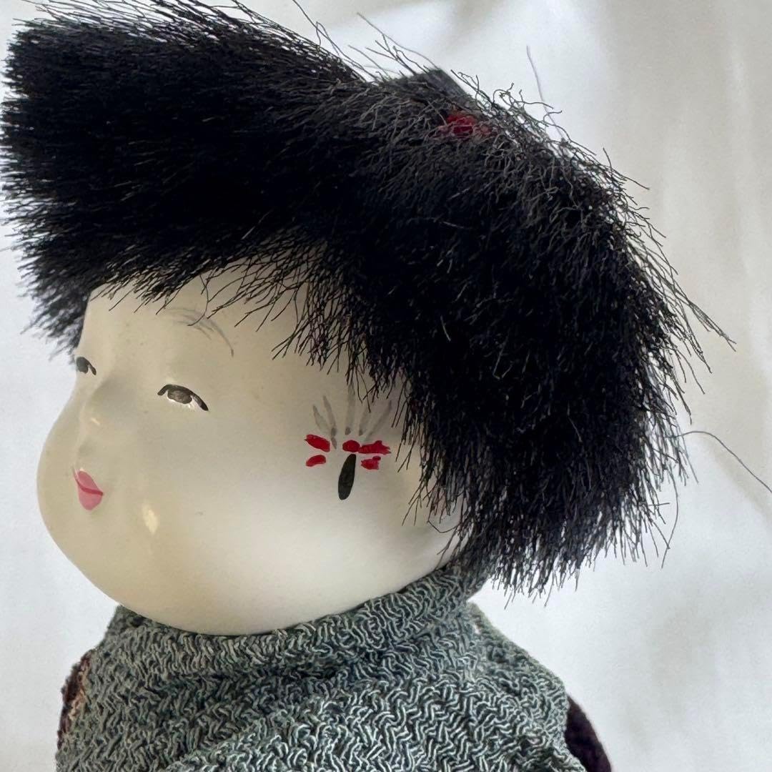 Gosho Doll Warabe Boy, 4.7 inches (12 cm) Tall 5th Generation Treasure Yoshino Treasure