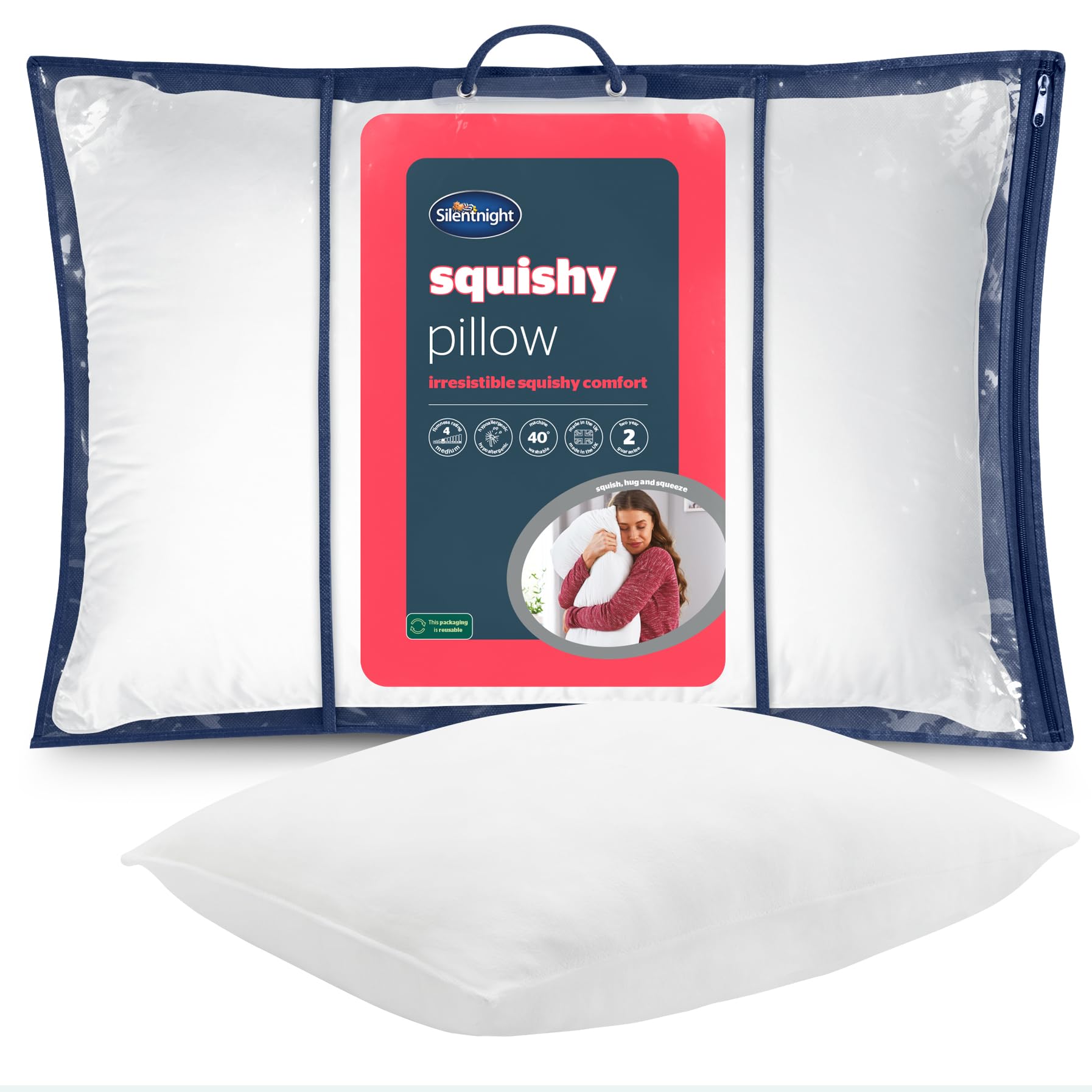 Silentnight Squishy Pillow