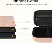 Vista 5 de Estuche de transporte para inhalador de asma, espaciador de inhalador para niños y adultos, máscaras, soporte para inhaladores, bolsa organizadora