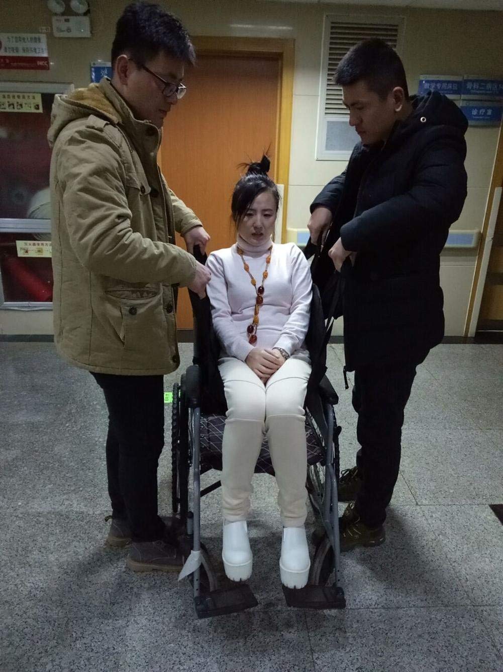 Silla de ruedas que cambia de puesto, moviendo y manejando el patín de la transferencia, cojín de transferencia paciente, correa del portador del viejo hombre