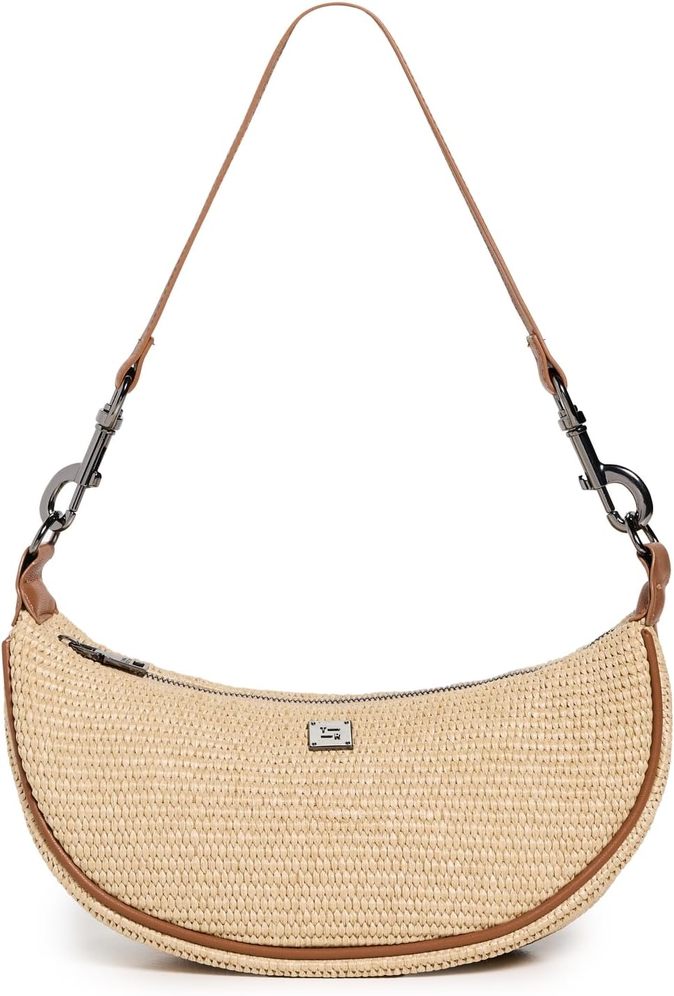 Think Purses THINK ROYLN Moonlighting, Dune Raffia/Saddle: Handbags: Amazon.com
