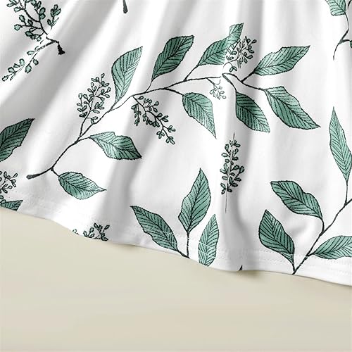 Miniatura 5 de PATPAT Vestidos para niña pequeña y bebé estampado de unicornio, manga con volantes, falda de dinosaurio para niños, 18-24 meses a 5-6 años