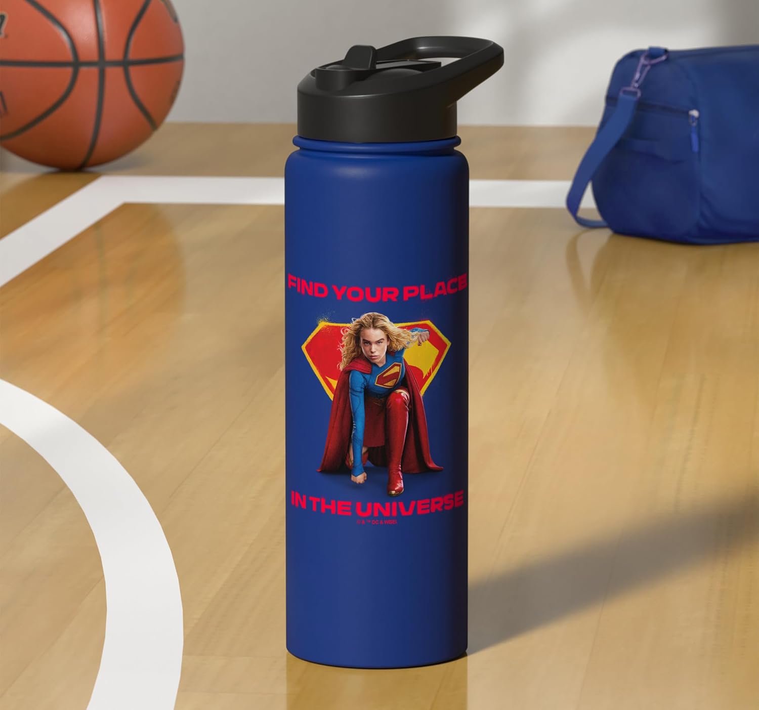 Supergirl 2026 Find Your Place Crouch Stainless Steel Insulated Water Bottle