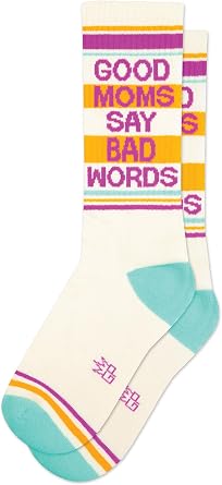 Gumball Poodle Novelty Gift Socks For Men, Women and Teens, Unisex Cute Crew Socks Made in the USA