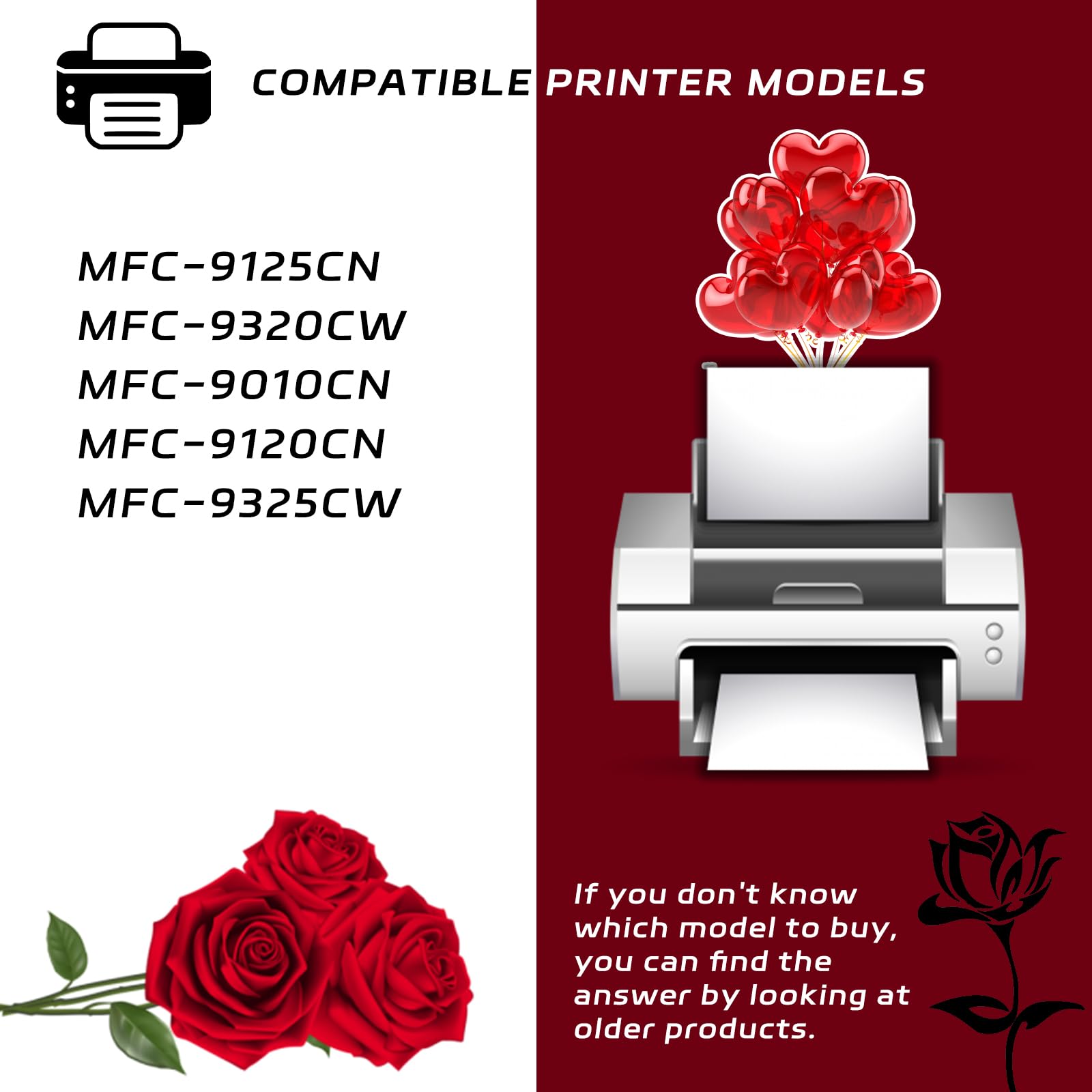 BU-200CL Transfer Belt Unit Compatible for Brother MFC-9125CN MFC-9320CW MFC-9010CN MFC-9120CN MFC-9325CW Printers, with Chip, High Yield 61000 Pages, Clear Printing (1 Set)