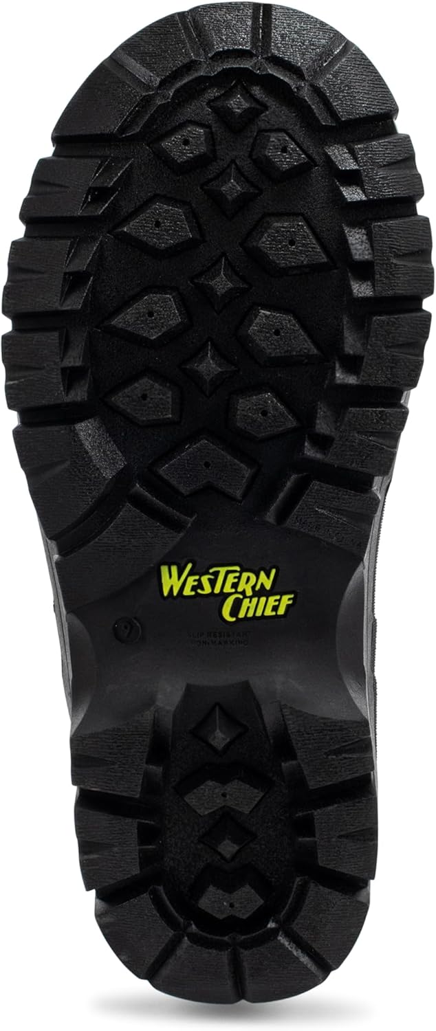 Western Chief Unisex 365 Neoprene Cold Weather Boots for Men and Women – Cold Rated, Seamless Waterproof Rubber, Anti-Slip Outsole, All-Weather Outdoor Footwear