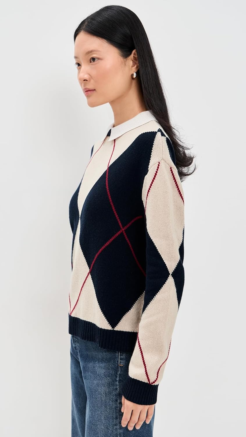 JOE'S JEANS Women's The Jude Collared Sweater - Image 4