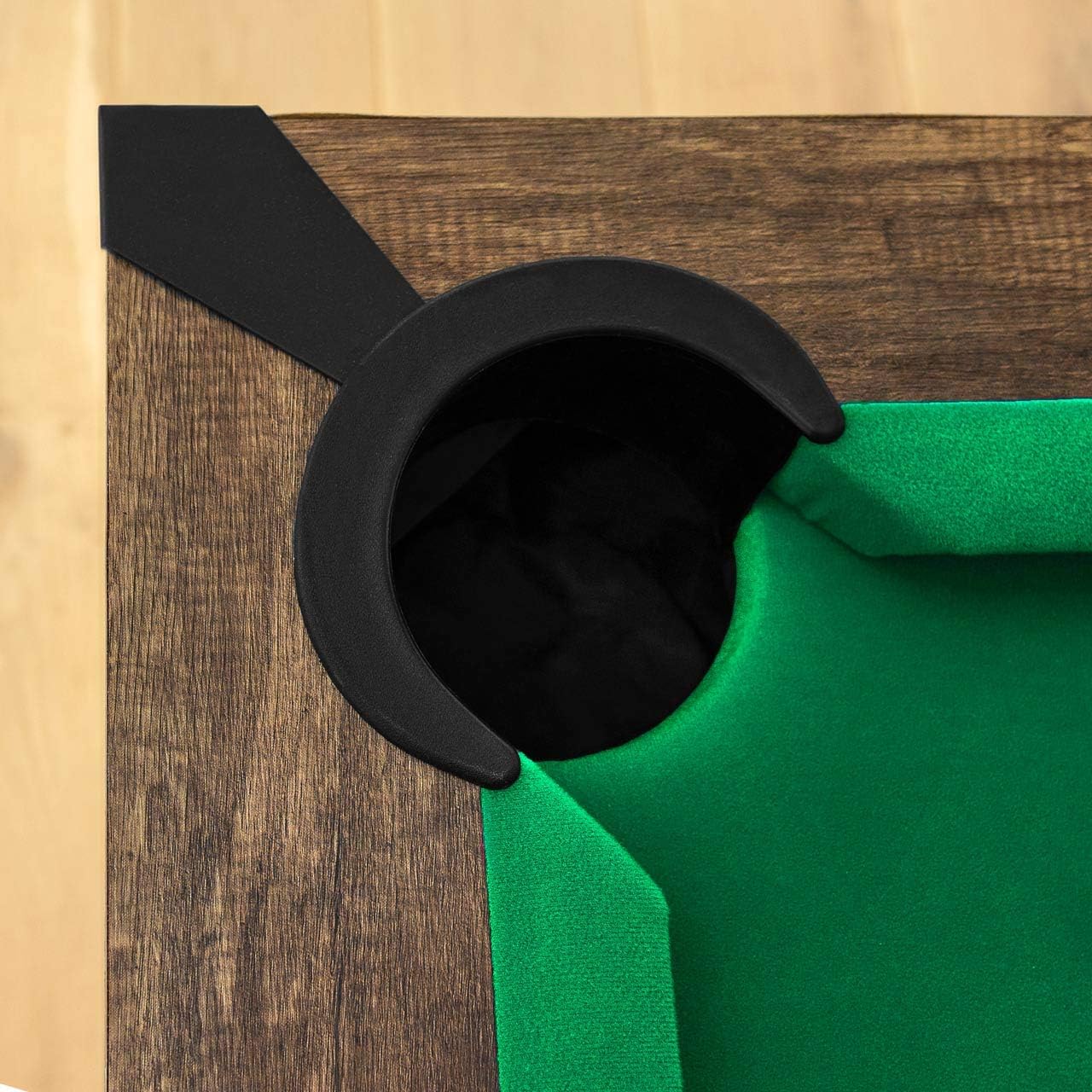 Pinpoint Pool Table | Pool Table with Balls, Chalk, Pool Rack & Brush | Pool Table, Pool Balls & Pool Cues | Mini Pool Table | Bar Furniture | Arcade Game Table : Sports & Outdoors