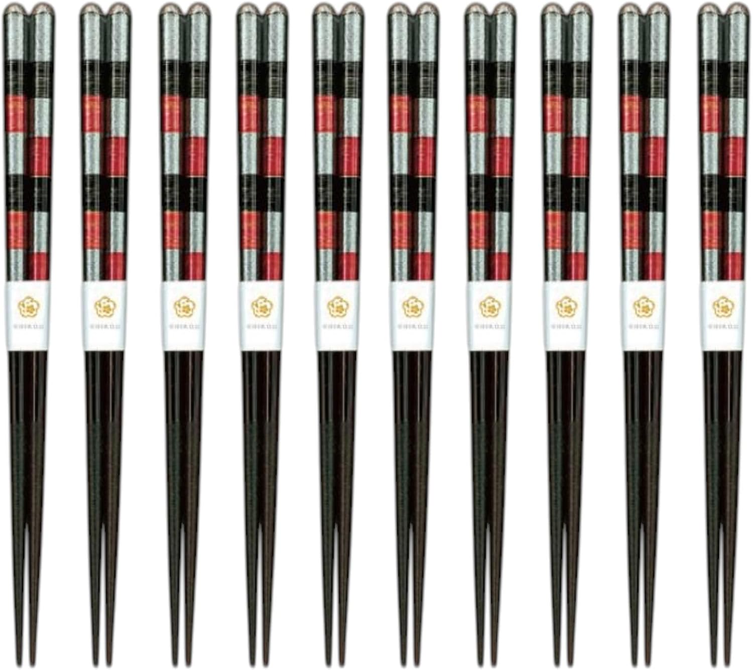 J-kitchens 10 Pair Set of Chopsticks, Lunch, Picnic, Excursions, Sports Events, Guests, Wooden, Sky 8.3 inches (21.0 cm), Dishwasher Safe, Made in Japan