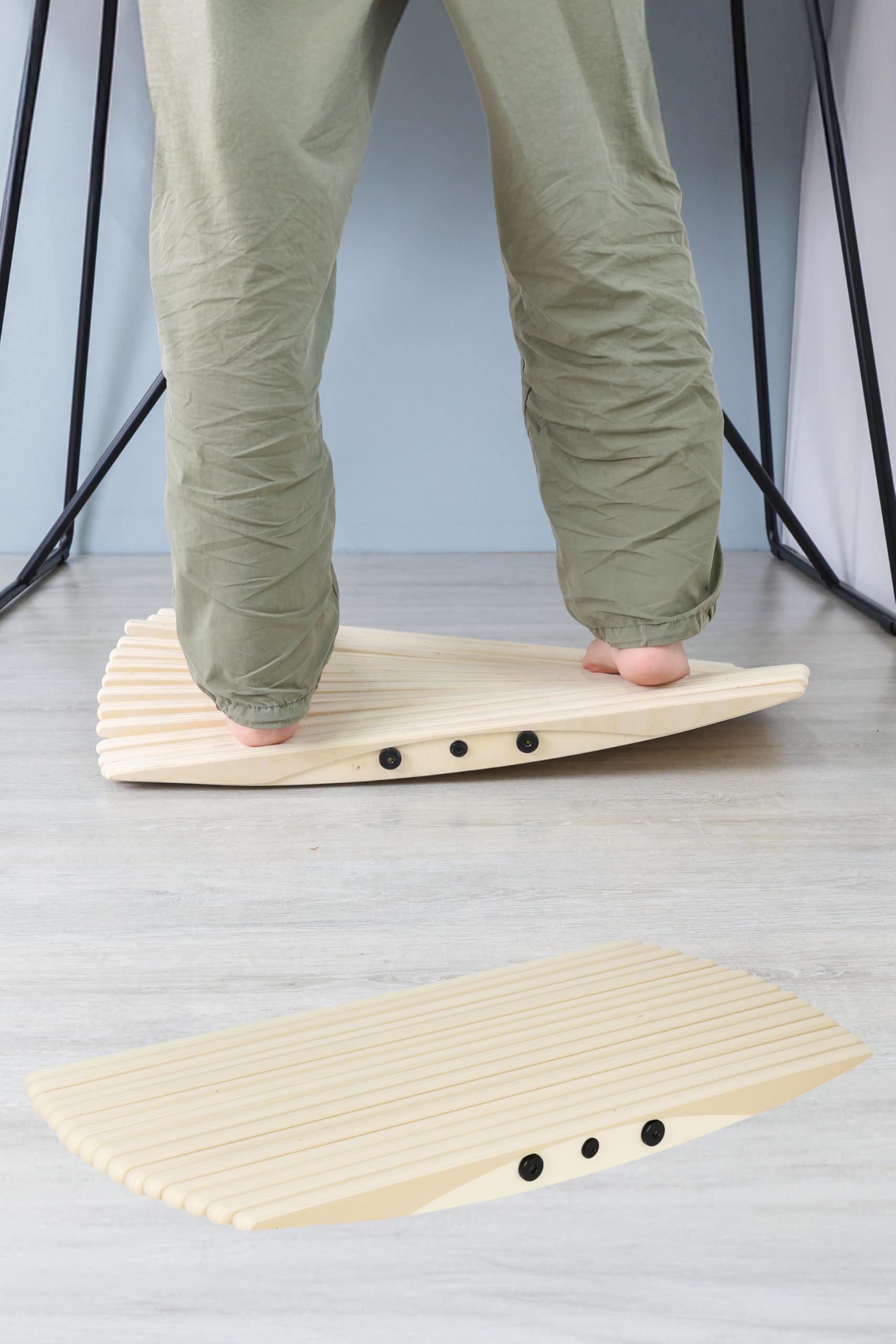 Amazon | [MRG]ウェーブバランスボード 木製 大人 体幹