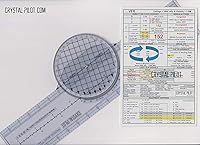 Vista 6 de Crystal Pilot Plotter giratorio XP1